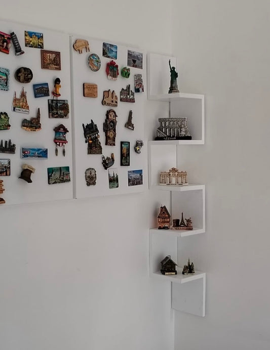 Estante escalonado
